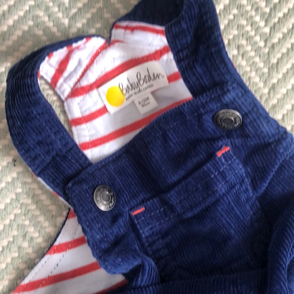 Baby Boden - Pair of Corduroy Overalls - 6-12m - Picture 2 of 7